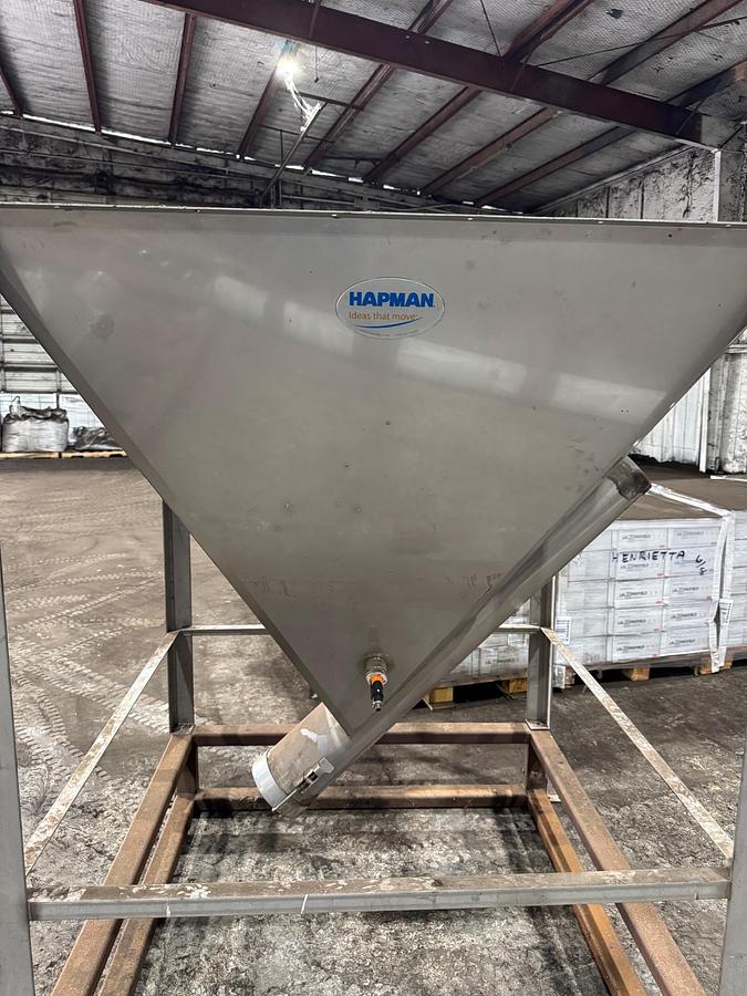 Used Bag Filling System, Chantland AccelPak, Hapman Conveyor, Hamer Filler, Automatic, #5991426