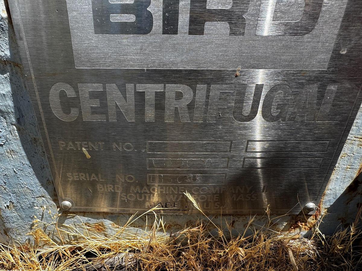 Used Centrifuge, Decanter, Bird, 24" X 86", 150 HP, C/st, #Z190590