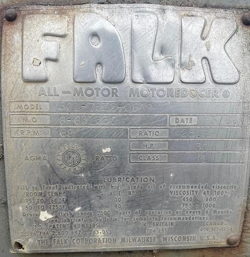 Used Mixer, Ribbon, 210 Cubic Feet, Stainless Steel, 30 HP, Double Ribbon #S744804