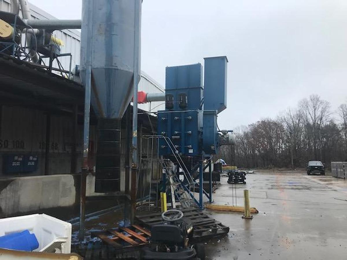 Used Dust Collector, Donaldson Torit DFE3-18, 15,000 CFM, Downflo-Evolution, #5991654