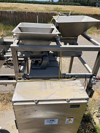 Used Filler, Weigh, 3-Lane, Powell, Stainless Steel Vibratory #C745215