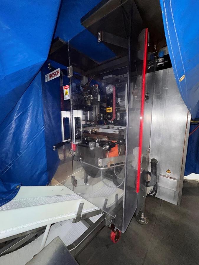 Used Filling Line, Bag, Ishida Combination Scale, Bosch SV 3800 Bagger, Elevator, Produce, #5991861