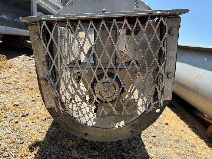 Used Conveyor, Screw, 9" X 9'10", Stainless Steel, #5880210