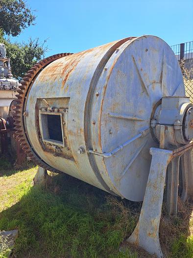 Used Mill, Ball, Batch, 6' X 5', Jkt, Porcelain, #Z501254