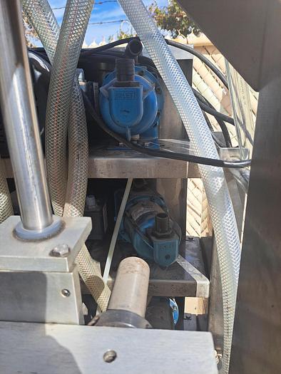 Used Filler, Bottle, 8-Head, Inline, ELF, Model CTRI-8, Pressure Filler #S745299