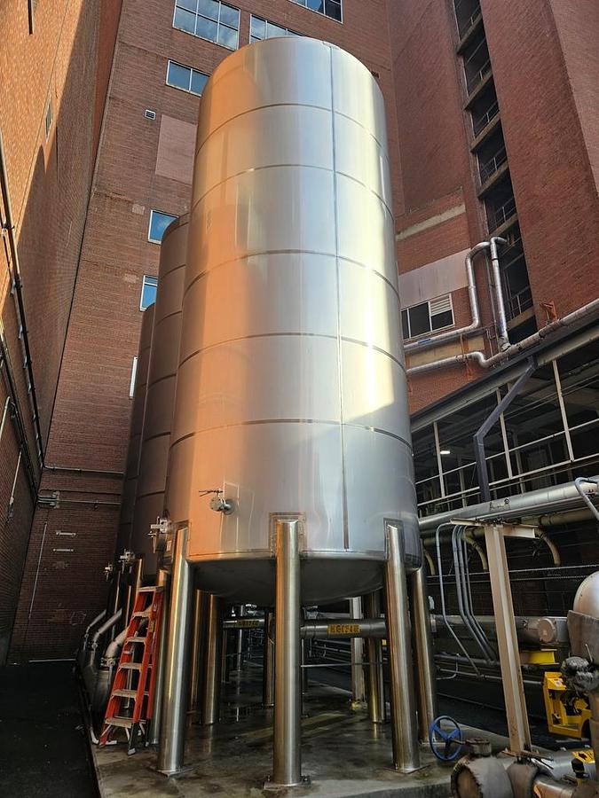 Used Tank, 20,000 Gallon, Duplex 2205 Stainless Steel, Insulated, Mueller (3) #5991692