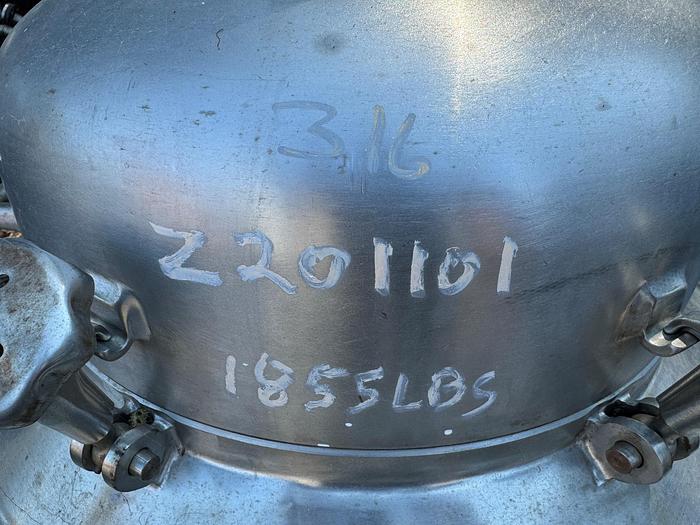 Used Centrifuge, Disc, Auto, Delaval, BRPX-207-39S, 316 S/st, #Z201101