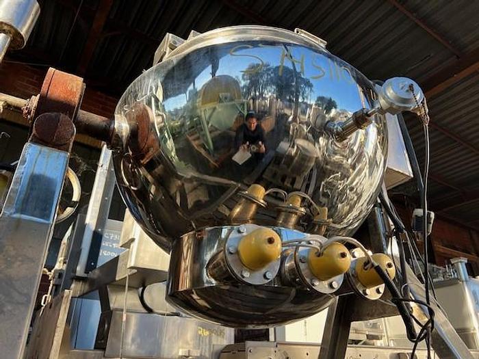 Used Kettle, 40 Gallon, Stainless Steel, Electrically Heated, Tilt #S745110