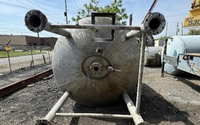 Used Reactor, 2500 Gallon, 316 Stainless Steel, 100 PSI 450 degrees Fahrenheit , Lee Industries #5762945