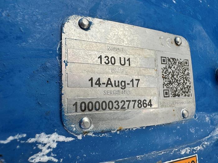 Used Pump, Positive, Waukesha, 130 U1, 10 HP, 3”, #5991051