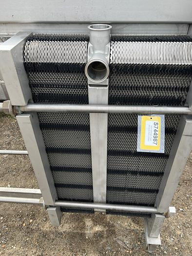 Used Heat Exchanger, Plate, 500 SF, S/st, Alfa Laval, Model CLIP8RH #S744987