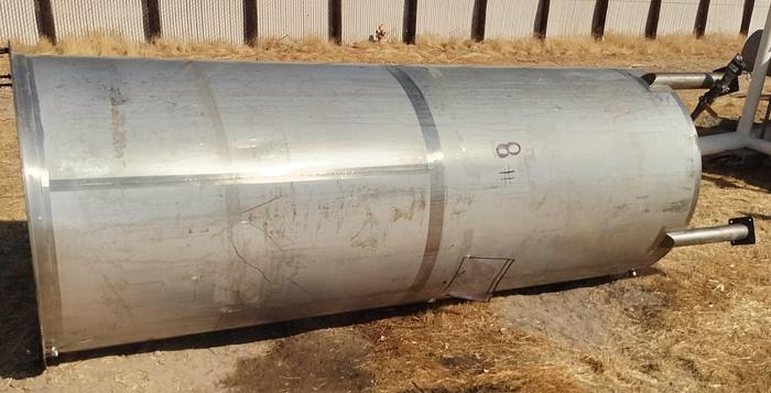 Used Tank, 900 Gallon, S/st, Agit, 46' X 10' #S745322