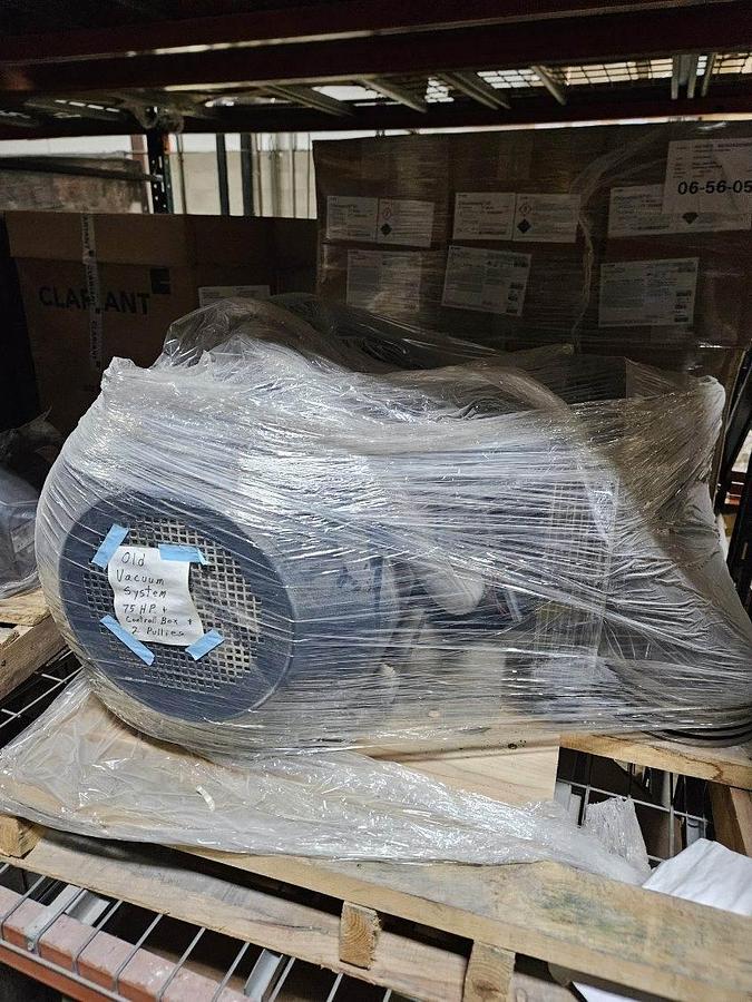 Used Pump, Vacuum, 75 HP, Siemens, Mdl 2BE1252-0BY2-Z, 1400 CFM, 28" Hg, #5991532