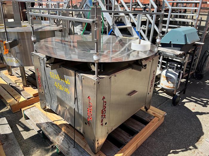 Used Table, Accumulation, 48", Stainless Steel, PackWest #S745239