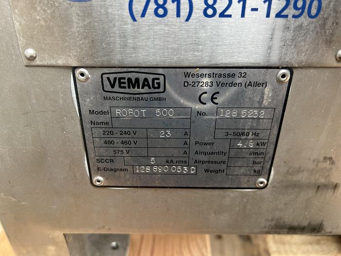 Used Extruder, Vemag R500, Robot 500, Guillotine Cutter - #4328189