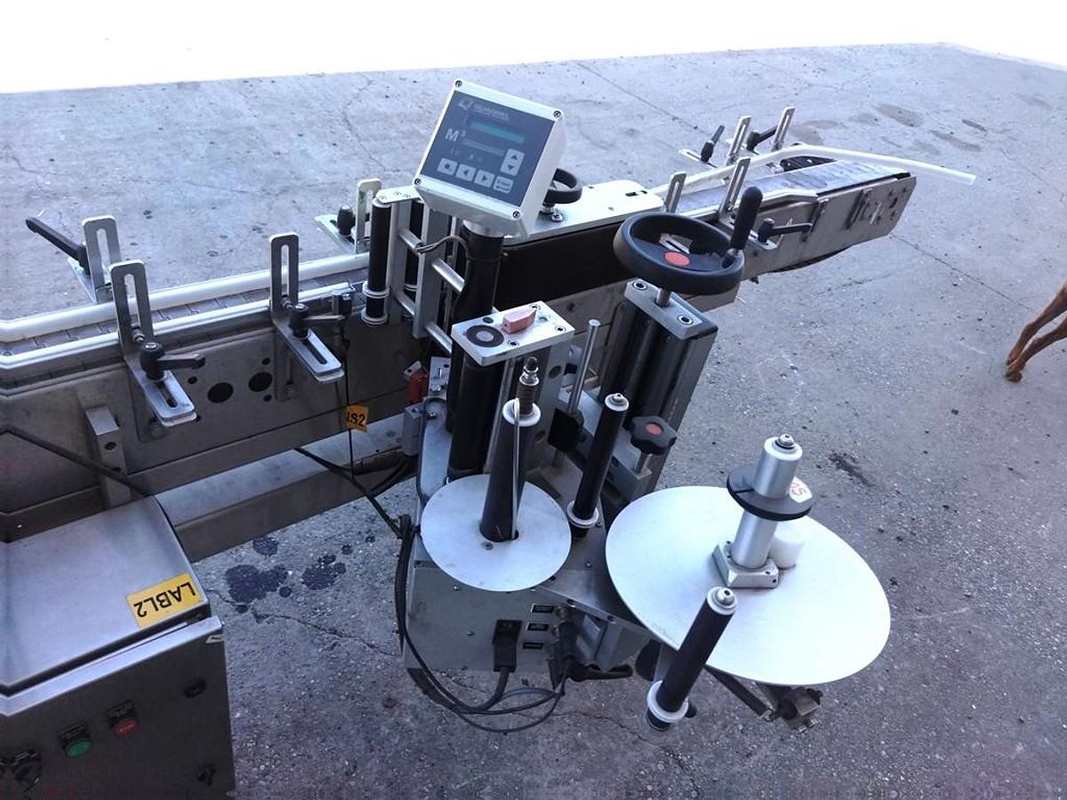 Used Labeler, Pressure Sensitive, Quadrel Econoline E100, 2017, Stainless Steel, #5991958