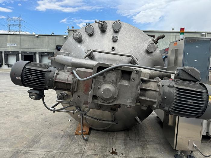 Used Kettle, 2,500 Gallon, Jacketed, Dbl Agitation, Feldmeier, #5991021