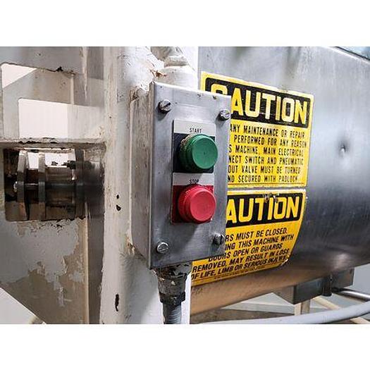 Used Ribbon Mixer, 18 Cu Ft, Stainless Steel, Jacketed, 5 HP - #