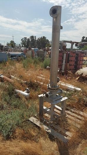 Used Heat Exchanger, Thermaline, Shell & Tube, SF, S/st #S743963