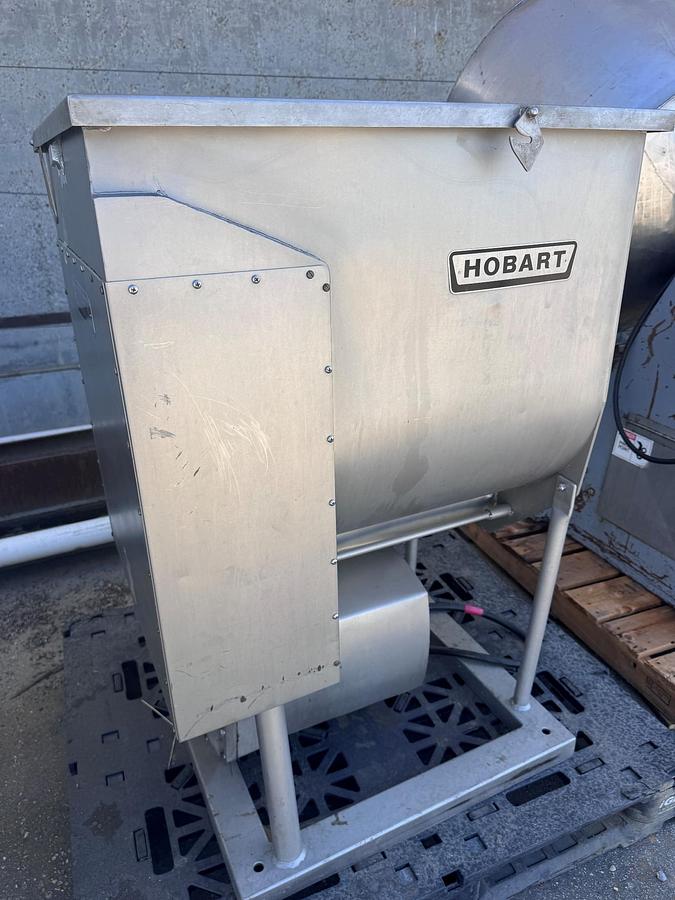 Used Grinder, Mixer, Hobart, Model 4346, 4" Discharge, Stainless Steel, #5991874