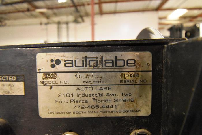 Used Labeler, Front & Back, Auto Labe, Model 550 #5991150