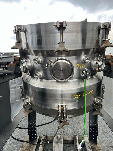 Used Dryer, Vacuum, Conical, 10 CF, S/st, Filter, Lee, #S732159