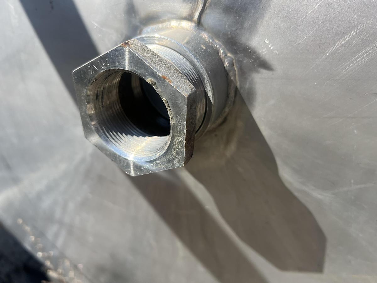 Used Tank, 475 Gallon, Stainless Steel, 50" X 60", OT/DB #S741572