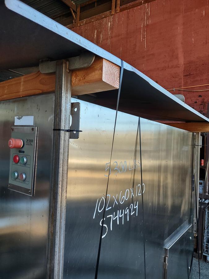 Used Grinder, Meat, Frozen, S/st, J Helper, Mdl JR-300, 75 HP #S744924