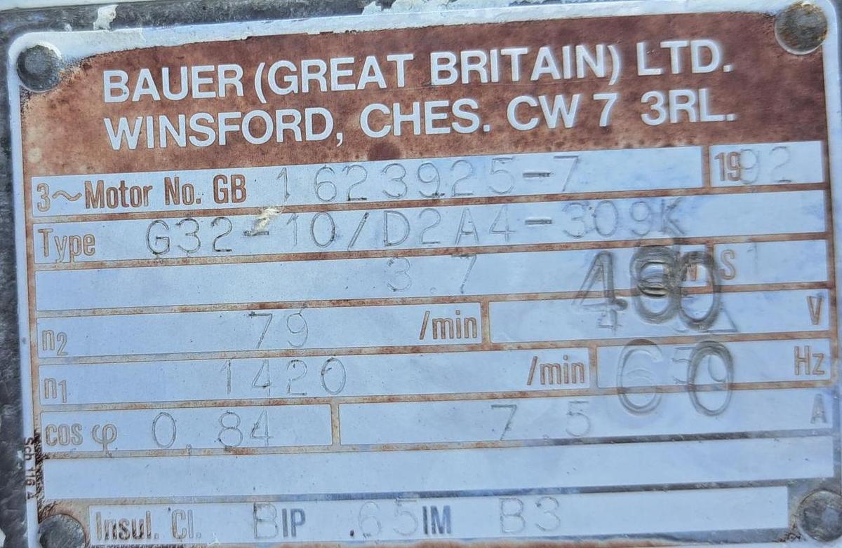 Used Mill / Grinder, Granulator Sieve / Nibbler, Gericke NBS 300/450, Stainless Steel, #5991558