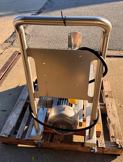 Used Pump, Positive Displacement, 5 HP, FlowDynamic, 2" Inlet and Outlet, Stainless Steel #5991252