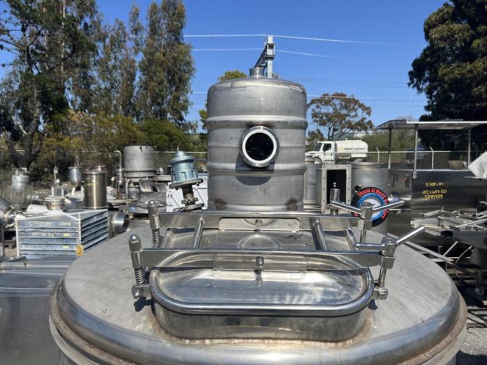 Used Still, 650 Gallon, S/st, Column, Condenser, Steam Heated #C745097