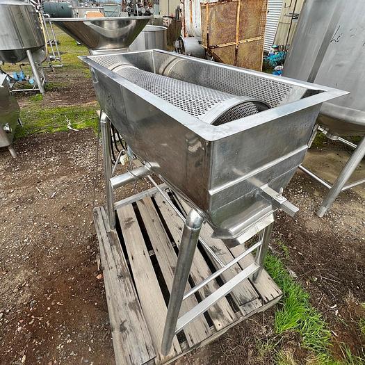 Used Screen, Rotary, 10" Diameter, S/st, Slotted Openings #S744966