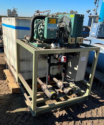 Used Chiller, Plate Tank, 600 Gallon, Glycol #C744901