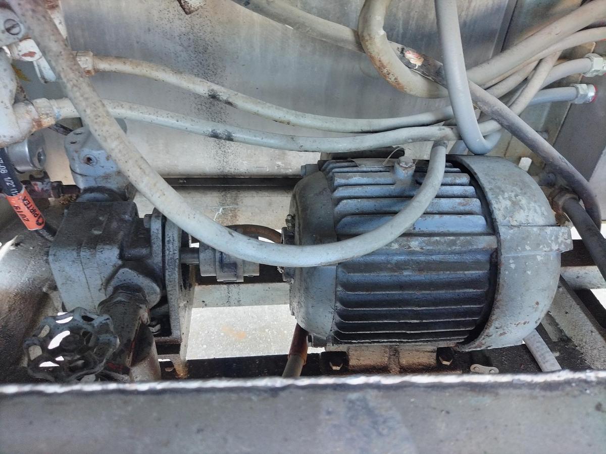 Used Flaker, Frozen Block, Hydrauflaker, 10 HP, Stainless Steel, #5991606