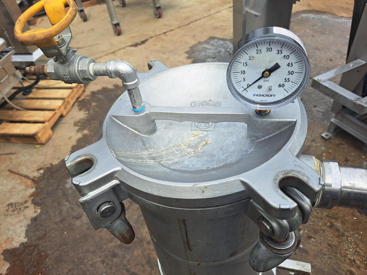 Used Filter, Basket, Stainless Steel, Hayward FBF 0102, 7” x 28”, #5991568