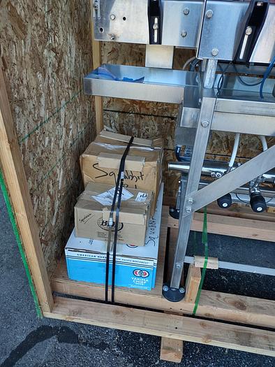 Used Filling Line, Cans, Inline, Seamer, Angelus, CB50F, 50 CPM, 6-Heads #C744839