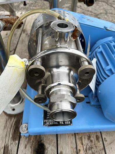 Used Mixer, High Shear, 2 HP, Premier Mill, Model 3US High Shear Pump with 2 HP motor #S744993