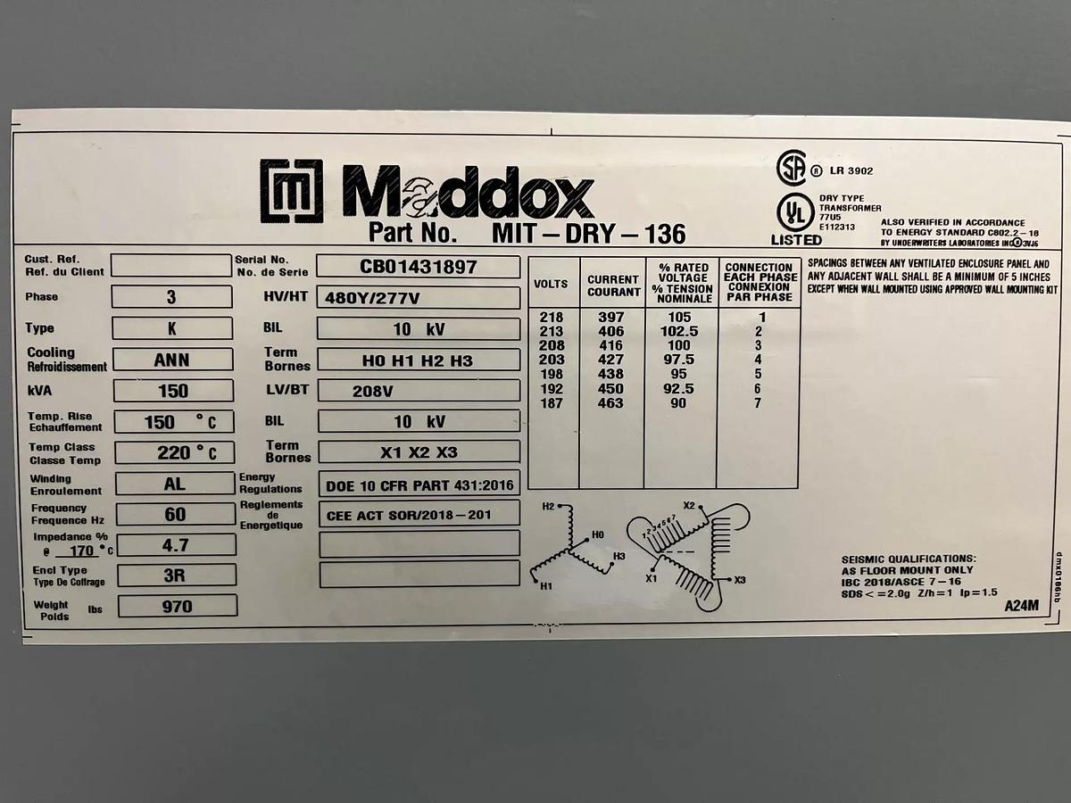 Used Mixer, Ribbon, 7500 LB (1100 Gallon), Dual Shaft Ribbon, Jacketed, #5991749