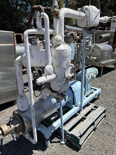 Used Votator, 6" x 24", Single, Chemetron, 316 S/st, Steam, 5 HP, #S719720