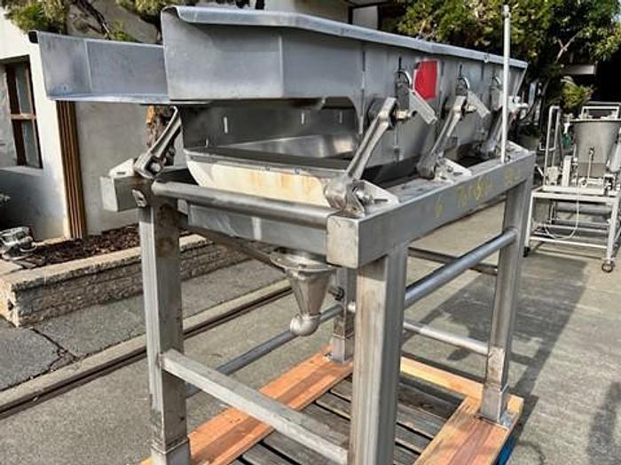 Used Screen, Vibratory, Dewatering, Stainless Steel #S745377