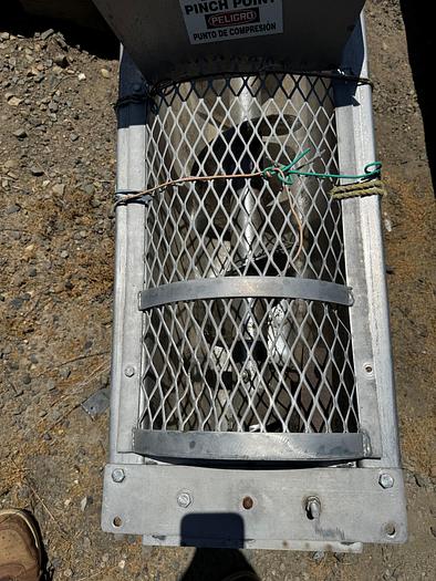 Used Conveyor, Screw, 9" X 9'10", Stainless Steel, #5880210