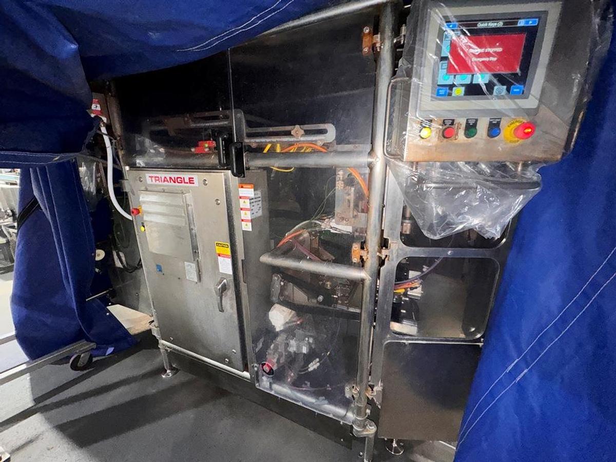 Used Filling Line, Bag, Ishida Double Drop Scale, Dual Triangle Baggers, Elevator, #5991855