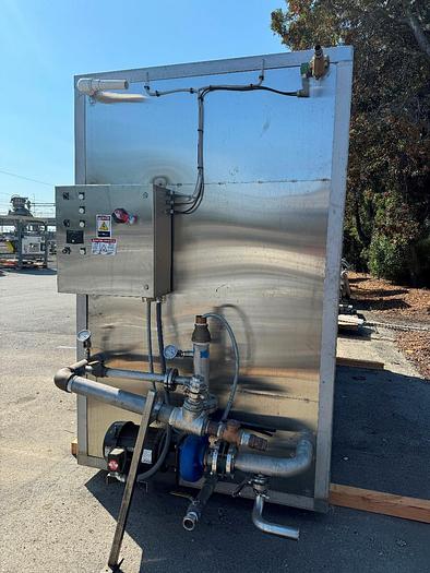 Used Ice Maker, Ice Builder, Girton, Model KZ5128, 15,000 Pounds, #5861440