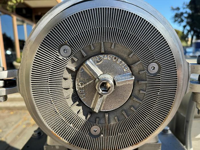 Used Mill, Nut Butter Mill, AC Horn, Model 148-C-8-SS, 316 Stainless Steel, 30 HP #S745470