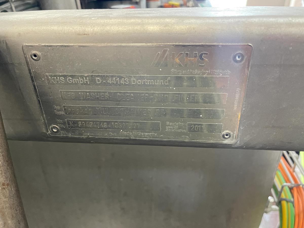 Used Washer, Keg, KHS, Keg Washer, Semi Automatic, Innokeg Till CombiKeg R5, #5991899