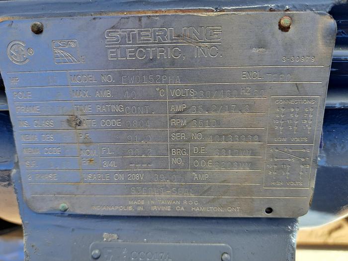 Used CIP System, 3-Tank, Stainless Steel, Pump, Heat Exchanger - #S745273