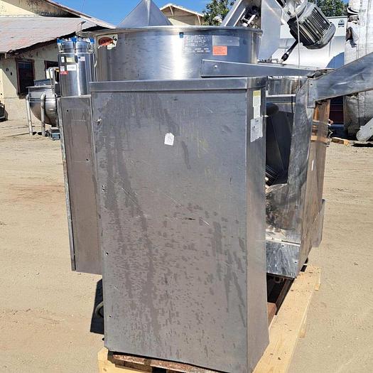 Used Groen Kettle, 100 Gallon, Scrape Agit, Tilt, Groen,  Model DH/INA/2-100 #S745064