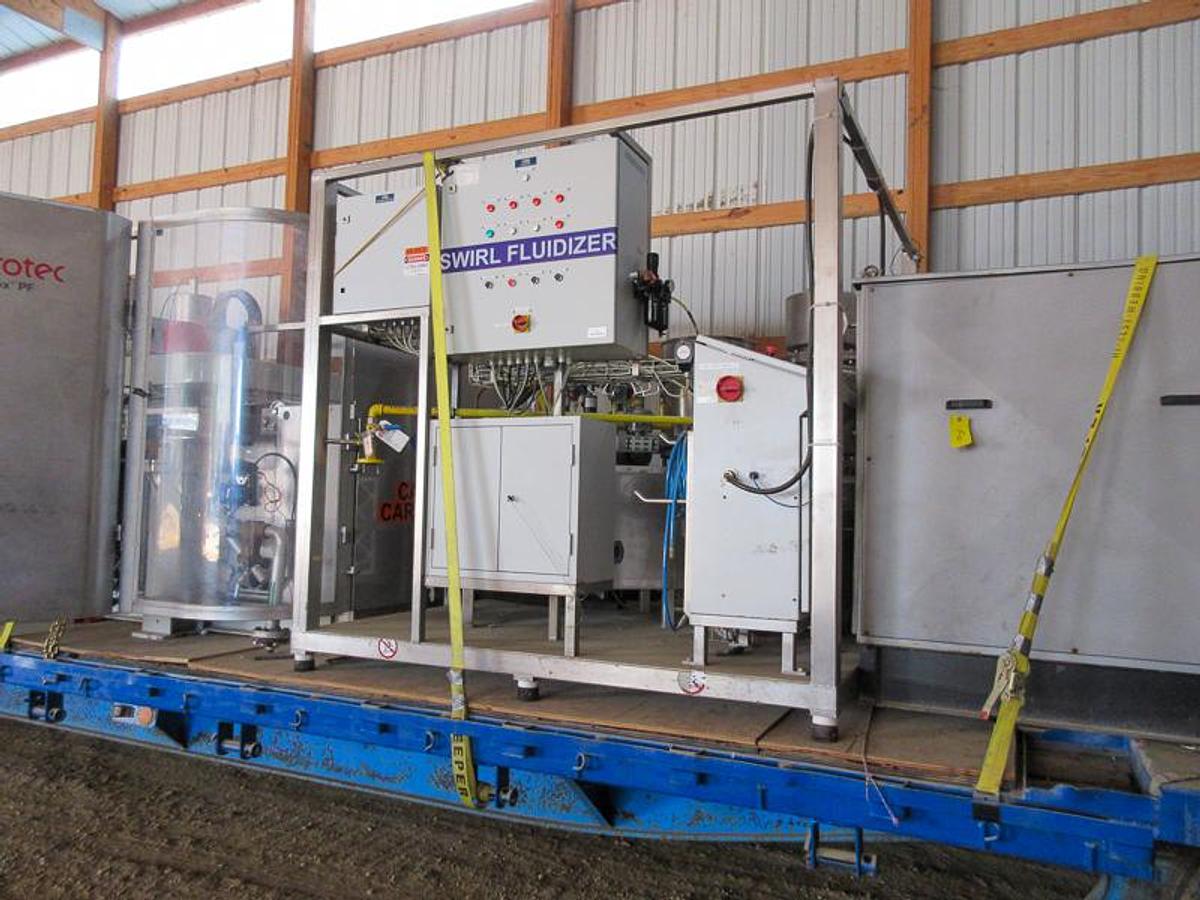 Used Dryer, Flash, 304 Stainless Steel, KODI, 30 kg/h Evaporation Capacity, #5991738