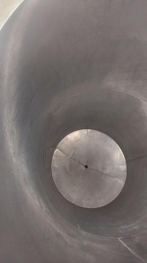Used Tank, 750 Gallon, 316 Stainless Steel, Cone Bottom, #5991024