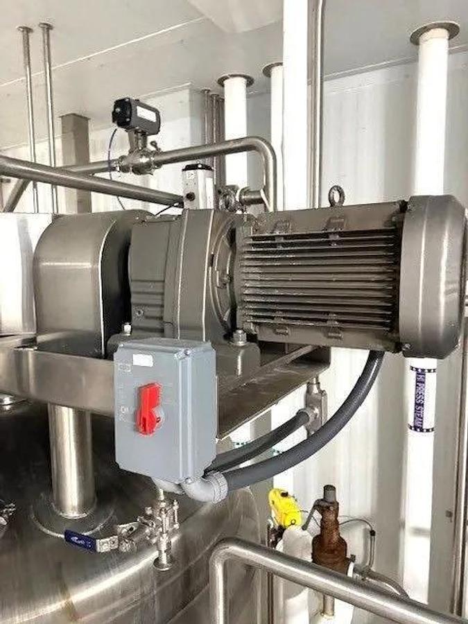 Used Kettle, 1,500 Gallon, Stainless Steel, Double Motion, Jacketed, Lee, 150 PSI, #5991833